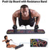 13-in-1 Push Up Rack Board Men Women Comprehensive Fitness Exercise Body Building Training Gym Equipment With Resistance Band
